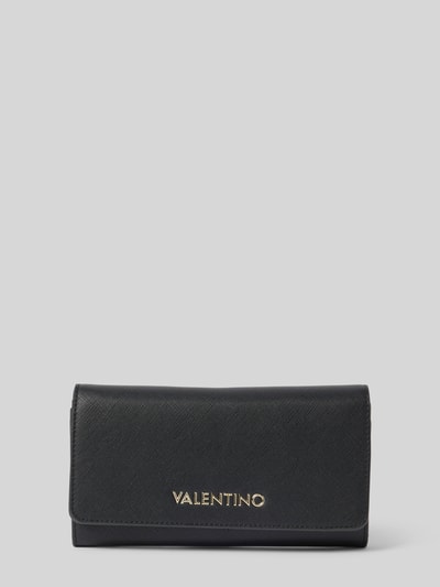 VALENTINO BAGS Portemonnaie mit Label-Applikation Modell 'ZERO RE' Black 1