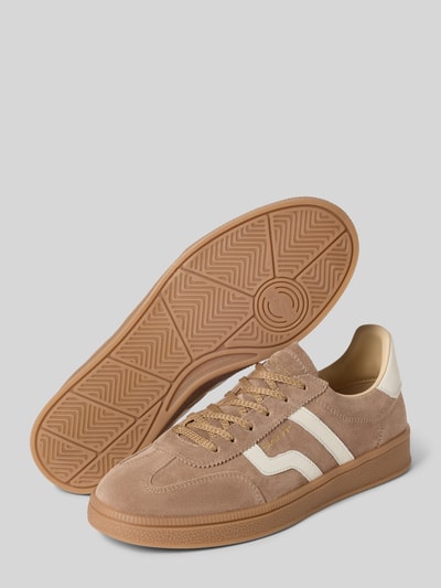 Gant Sneakersy skórzane ze sznurowaniem model ‘Cuzima’ Camel 4
