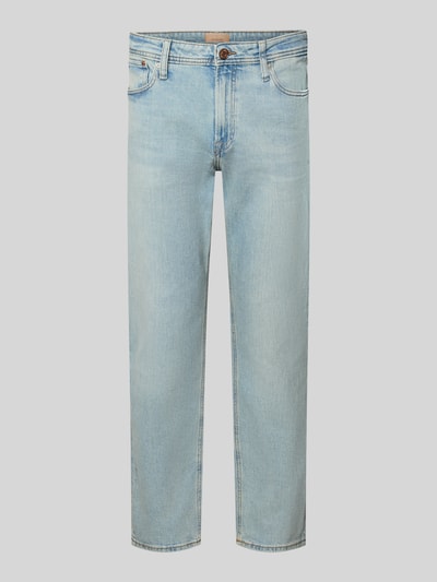 JACK & JONES Straight Fit im 5-Pocket-Design Modell 'Clark' Hellblau 2