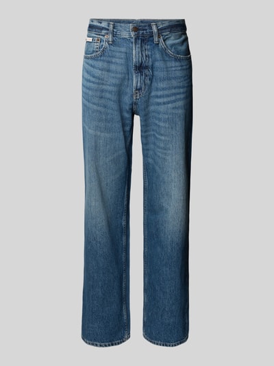 Calvin Klein Jeans Straight Fit Jeans aus reiner Baumwolle im 5-Pocket-Design Jeansblau 2