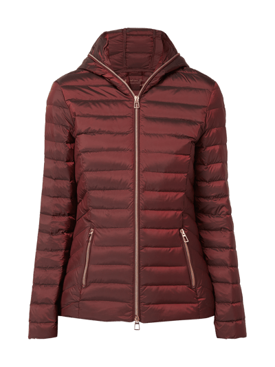 Christian Berg Woman Selection Daunenjacke mit Steppungen und Kapuze Bordeaux 2