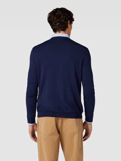 Polo Ralph Lauren Longsleeve mit Label-Stitching Marine 5