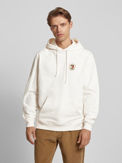 Tommy Jeans Hoodie mit Label-Stitching Offwhite 4