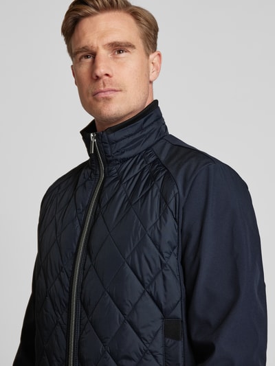 Christian Berg Men Steppjacke mit Stehkragen Marine 3