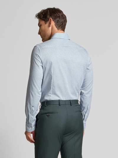 SEIDENSTICKER Koszula biznesowa o kroju slim fit z listwą guzikową Zielony 5