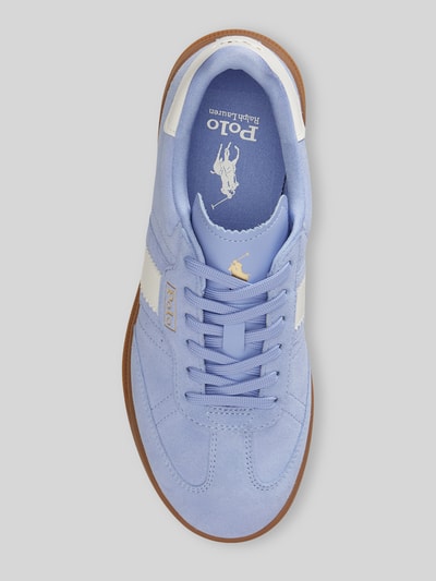 Polo Ralph Lauren Sneaker aus echtem Rindsleder Modell 'AERA' Hellblau 3