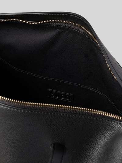 HUGO Handtas met handvat in leerlook model 'Meelo_Tote' Zwart - 4