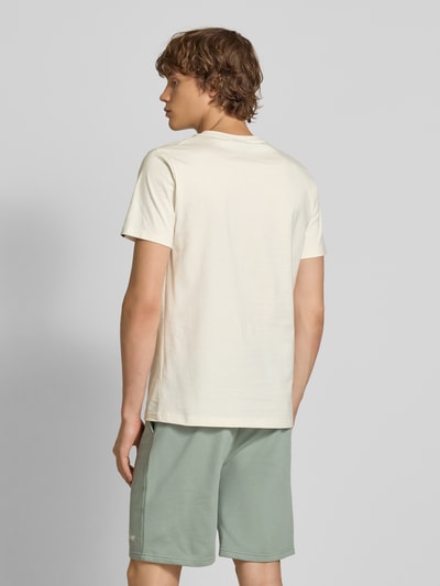 Ellesse T-shirt met labelprint, model 'OLLIO' Offwhite - 5