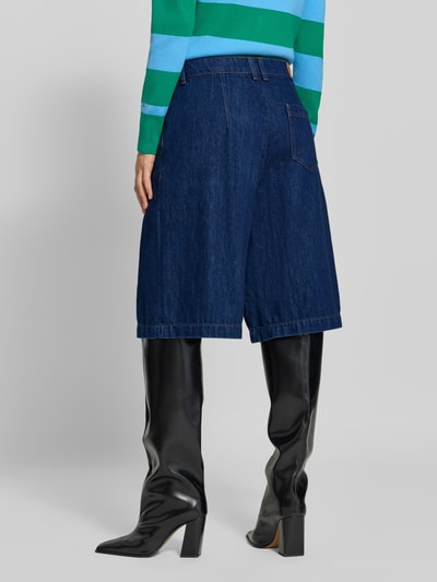 Marc O'Polo DENIM Wide Leg Jeansshorts aus Baumwoll-Lyocell-Mix Jeansblau 5