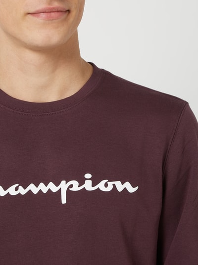 CHAMPION Sweatshirt met logo  Aubergine - 3