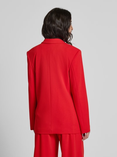 Swing Blazer met reverskraag Rood - 5