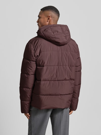 Samsøe Samsøe Steppjacke mit Kapuze Bordeaux 5