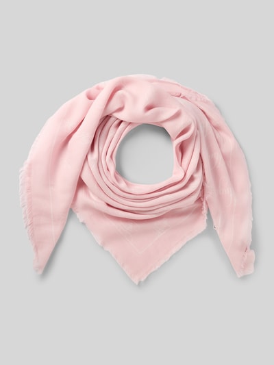 HUGO Tuch aus Modal-Baumwoll-Mix Modell 'ALYCIA_120*120' Rosa 1