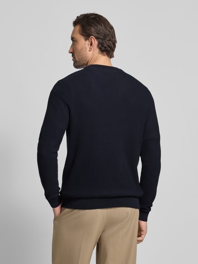 MCNEAL Strickpullover mit gerippten Abschlüssen Marine 5