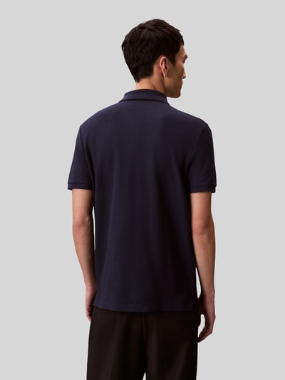 CK Calvin Klein Koszulka polo z logo w formie haftu z czystej bawełny Granatowy 5