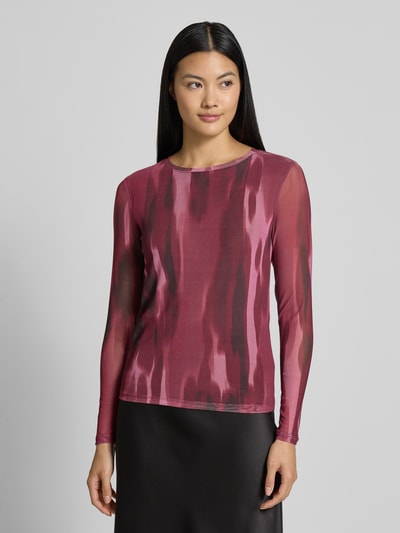 B.Young Shirt met lange mouwen en ronde hals, model 'Paloma' Lichtgrijs - 4