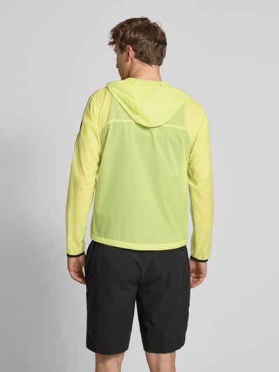 BOSS Green Regular fit jack van lichte geweven ripstop Lichtgroen - 5