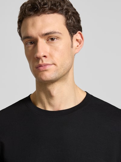 Selected Homme Regular Fit T-Shirt aus reiner Baumwolle Modell 'HASPEN' Black 3
