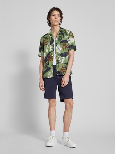 Only & Sons Regular fit vrijetijdsoverhemd met all-over print, model 'WAYNE LIFE' Lichtgroen - 1