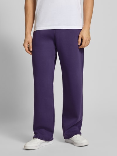 REVIEW Loose Fit Sweatpants mit Seitentaschen Lila 4