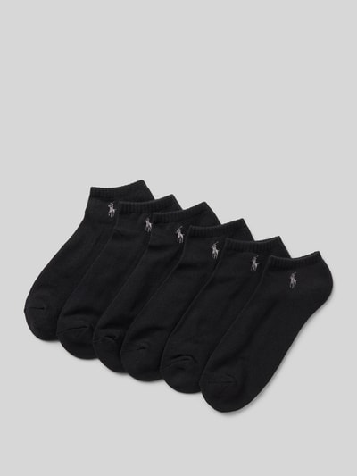 Polo Ralph Lauren Underwear Sneakersocken mit Label-Stitching im 6er-Pack Black 1