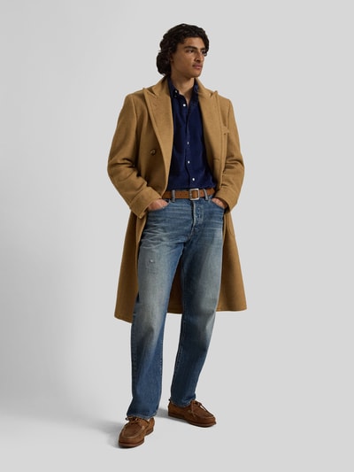 Polo Ralph Lauren Custom Fit Freizeithemd aus reiner Baumwolle Marine 1