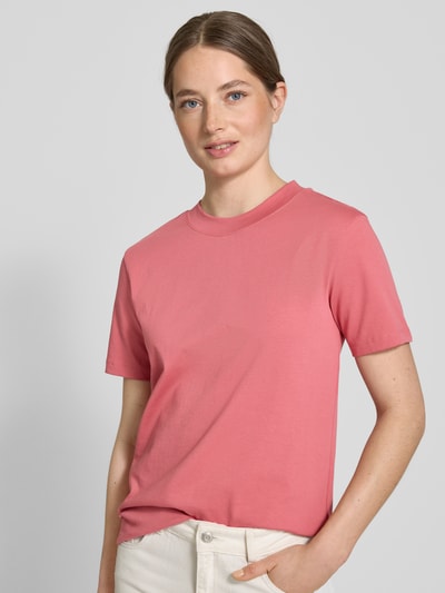 Jake*s Casual T-Shirt mit Rundhalsausschnitt Altrosa 3