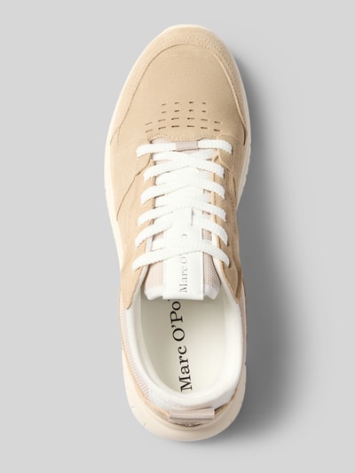 Marc O'Polo Lage sneakers van echt runderleer Beige - 3