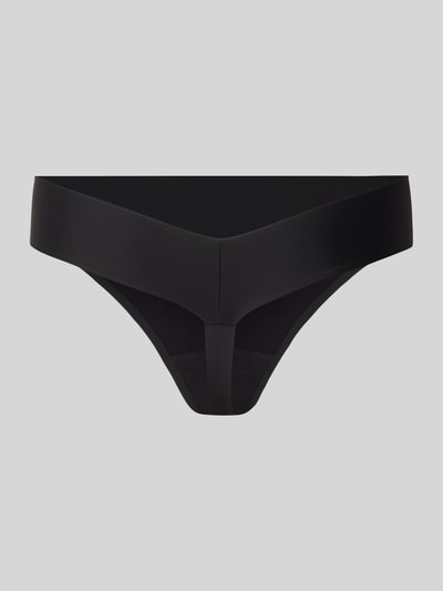 Triumph String met brede elastische band, model 'Body Makeup Illusion' Zwart - 3