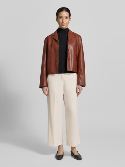 Stehmann BROEK met verkorte pasvorm Model 'Hillda-650' Offwhite - 1
