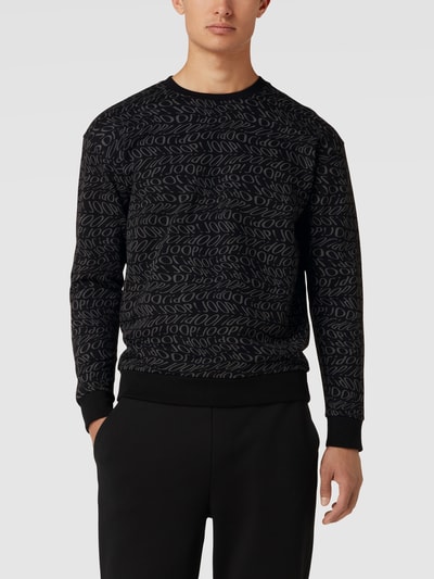 JOOP! Collection Sweatshirt mit Logo-Muster Black 4