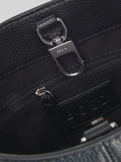 BOSS Torba shopper z regulowanym paskiem na ramię  Czarny 5