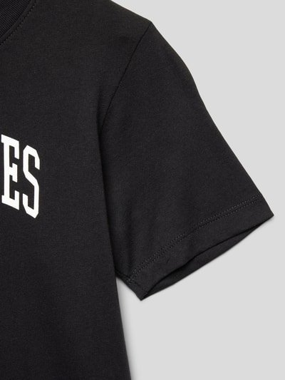 Jack & Jones T-shirt z nadrukiem z logo model ‘EJOSH’ Czarny 2