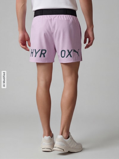 PUMA Performance Regular Fit Sportshorts mit Label-Print Lavender 5