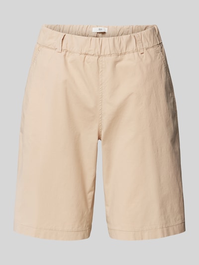 Brax Bermudas aus Alpaka-Elasthan-Mix mit elastischem Bund Beige 2