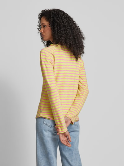 Smith and Soul Longsleeve mit Streifenmuster Pink 5