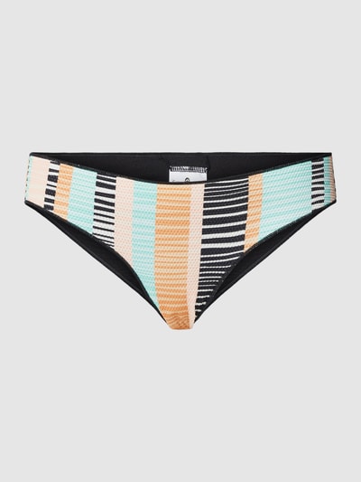 Rip Curl Bikinislip met all-over motief, model 'RIPPLE' Zwart - 1