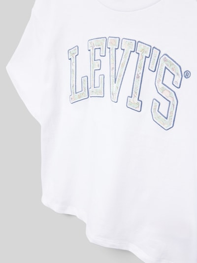 Levi’s® Kids T-shirt met logoprint Wit - 2