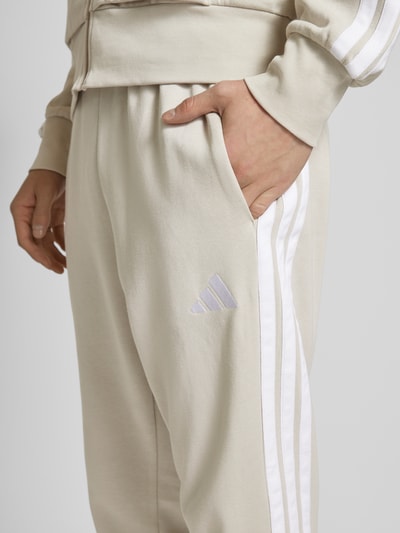 ADIDAS SPORTSWEAR Sweatpants mit Label-Stitching Sand 3