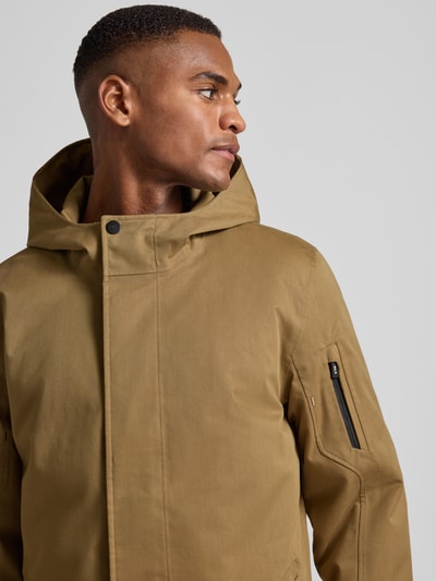 G-LAB Jacke mit verdecktem Reißverschluss Modell 'Globe Evo' Sand 3