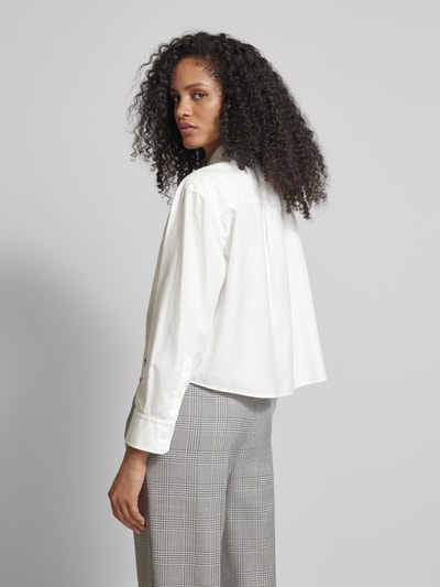 Weekend Max Mara Overhemdblouse met borstzak, model 'JOCK' Offwhite - 5