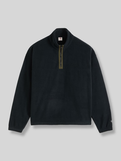 Levi's® Relaxed Fit Troyer aus Baumwolle Black 2