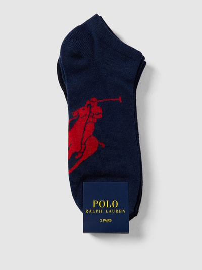 Polo Ralph Lauren Underwear Sneakersokken met logoprint Donkerblauw - 3