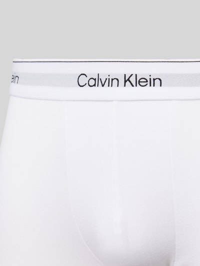 Calvin Klein Underwear Obcisłe bokserki z elastycznym paskiem z logo w zestawie 3 szt. Czarny 2