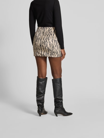 ROTATE Minirock mit Viskose-Anteil Ecru 5