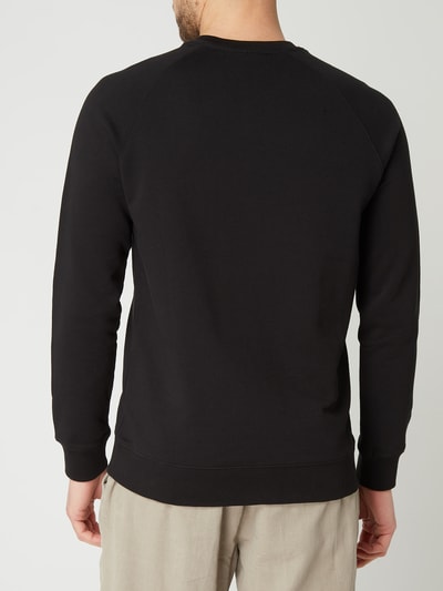 PEAK PERFORMANCE Sweatshirt, model 'Urban Crew' - 'Better Cotton Initiative' Zwart - 5