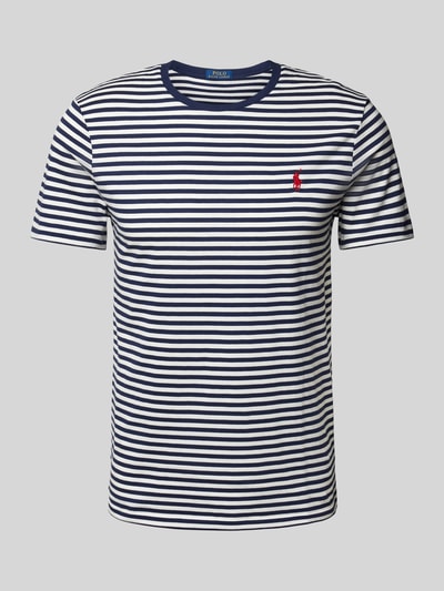 Polo Ralph Lauren T-Shirt mit Label-Stitching Marine 2