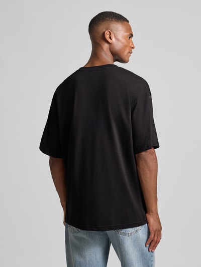 Tommy Hilfiger Relaxed Fit T-Shirt aus reiner Baumwolle Black 5