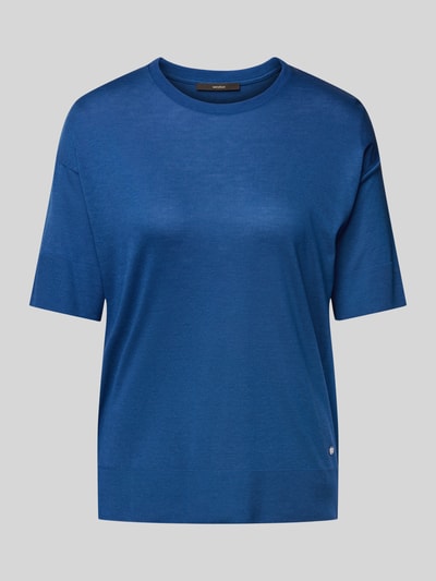 Windsor T-Shirt mit Label-Applikation Royal 1