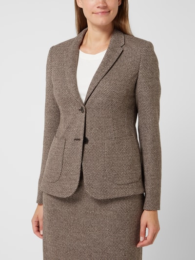 Windsor Blazer aus Wollmischung   Mittelbraun 4